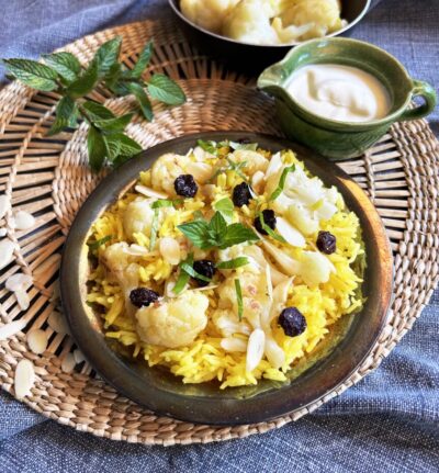 Biryani mit Blumenkohl